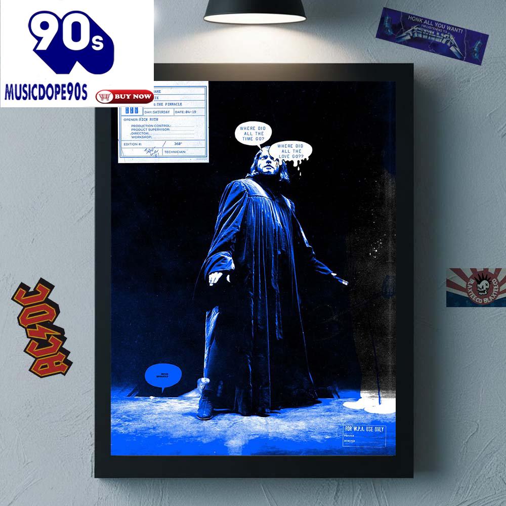 Jack White Tonight Nashville Tennessee Night 2 At The Pinnacle On April 19 2025 Where Did All The Time Go Where Did All The Love Go Canvas Jack White Tonight Nashville Tennessee Night 2 At The Pinnacle On April 19 2025 Where Did All The Time Go Where Did All The Love Go Canvas