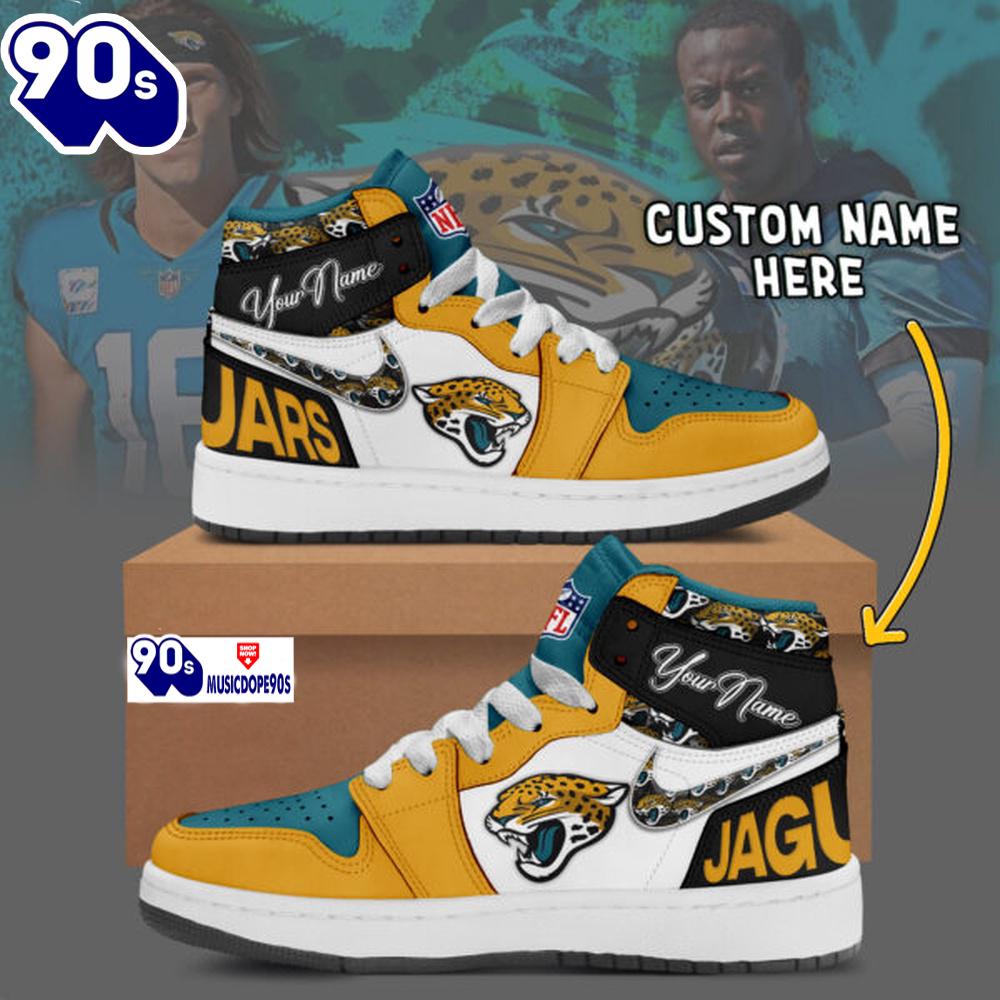 Jacksonville Jaguars Air Jordan 1 Shoes Jacksonville Jaguars Air Jordan 1 Shoes
