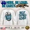 Jacksonville Jaguars Bring The Juice, Best Served Loud 2026 White Sweatshirt, Sport Trend 3D Shirt