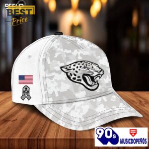 Jacksonville Jaguars Camo 2024 Salute to Service Hoodie, Jogger, Cap