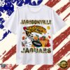 Jacksonville Jaguars Football Autumn Fall Pumpkin Graphic T Shirt, Viral 2D Graphic Tee