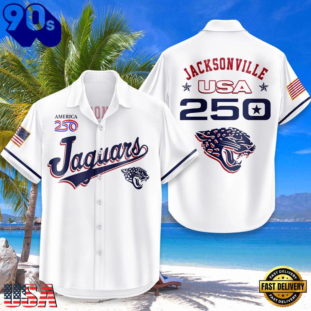Jacksonville Jaguars USA Flag 250 Years of Freedom Anniversary 2026 Jacksonville Jaguars USA Flag 250 Years of Freedom Anniversary 2026