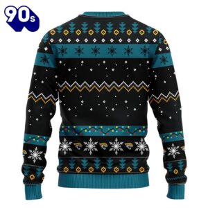 Jacksonville Jaguars HoHoHo Mickey Christmas Ugly Sweater