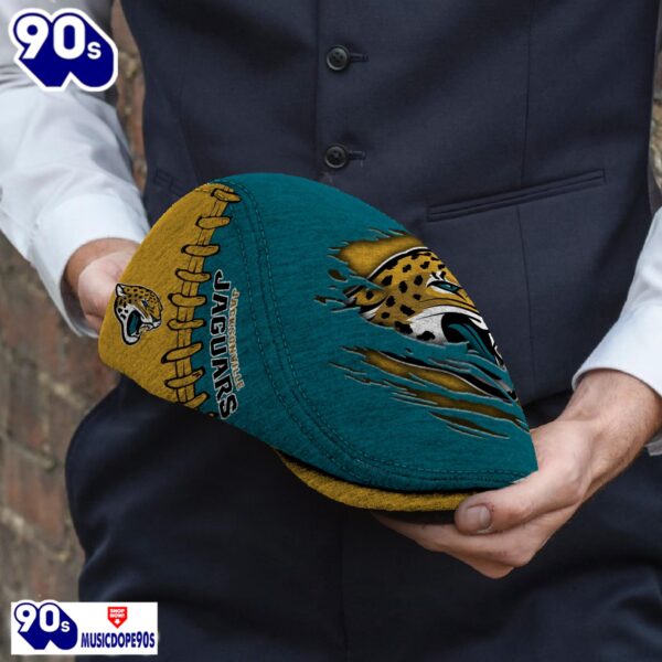 Jacksonville Jaguars NFL Basic Design Personalized Jeff Cap