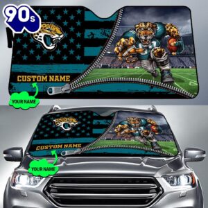 Jacksonville Jaguars NFL Car Sun Shade