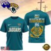 Jacksonville Jaguars NFL Whole Lot of Football Christian Cross 3D Shirt, NFL Trending Shirt