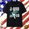 Jacob Rodriguez J Rod 10 Distressed NFLPA T Shirt, Viral 2D Graphic Tee
