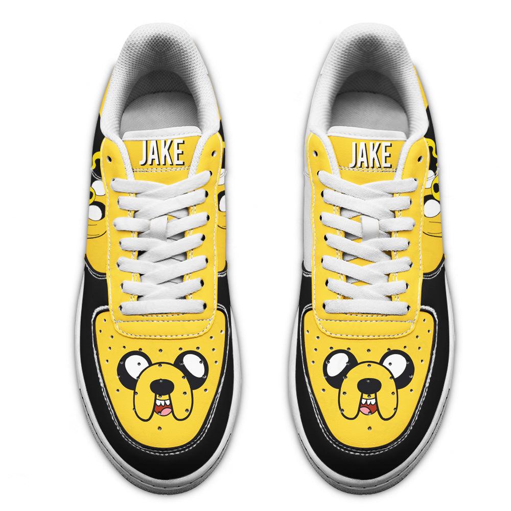 Jake The Dog Air Sneakers Custom Adventure Time Shoes Jake The Dog Air Sneakers Custom Adventure Time Shoes