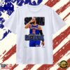 Jalen Brunson King of New York Knicks Slam Magazine Cover T Shirt, Viral 2D Graphic Tee