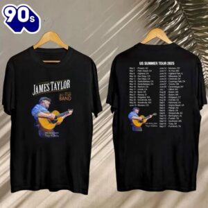 James Taylor Summer Tour 2025 Shirt, James Taylor 2025 Concert For Fans