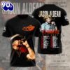 Jason Aldean 3D Apparel Gift For Fans Rock Music 3D Shirt