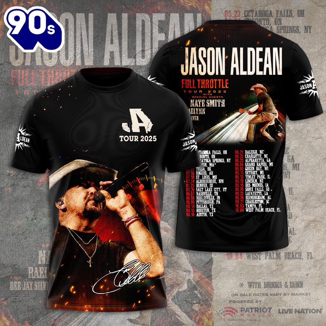 Jason Aldean 3D Apparel New Trend Rock Music 3D Shirt Jason Aldean 3D Apparel New Trend Rock Music 3D Shirt
