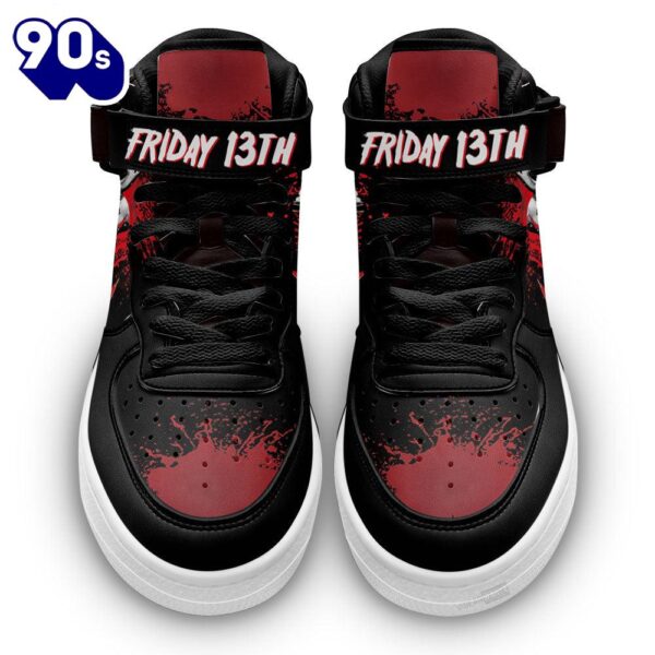 Jason Voorhees Mid Force Shoes Custom Friday 13th For Horror Fans