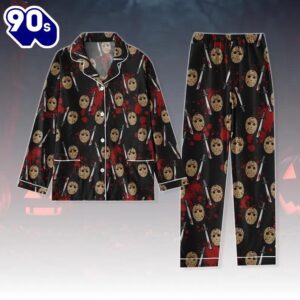 Jason Voorhees Pajamas Set, Friday…