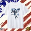 Jaxson Dart pose signature New York Giants , Viral 2D Graphic Tee