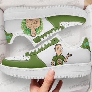 Jerry Smith Rick and Morty Custom Air Sneakers