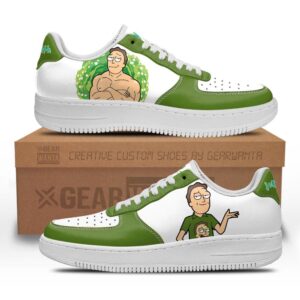 Jerry Smith Rick and Morty Custom Air Sneakers