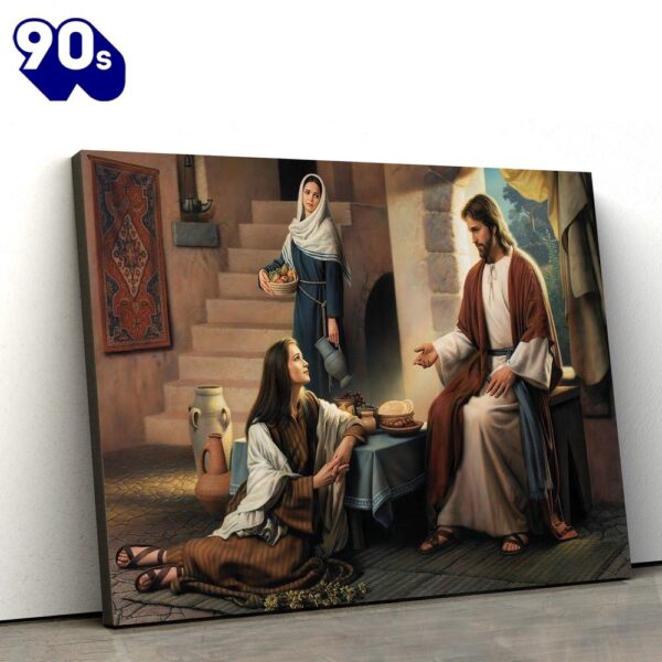 Jesus And Mary Canvas Pictures Jesus Christ Canvas Art Christian Wall Canvas , Christian Gifts Christmas