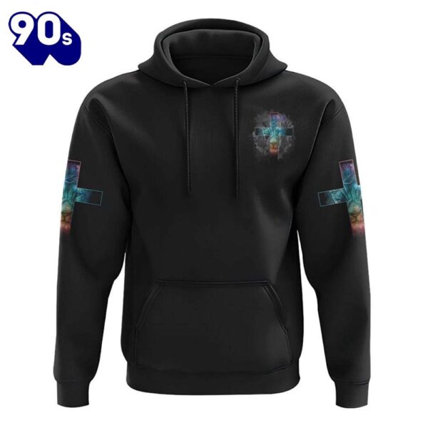 Jesus Born As A Baby Lion Cross 3D Hoodie