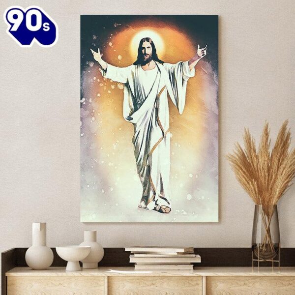 Jesus Christ Blessing Canvas Wall Art