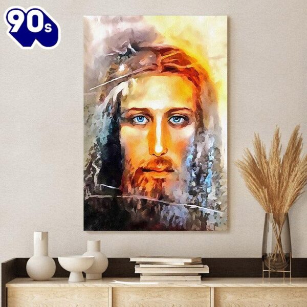 Jesus Christ Portrait Painting Canvas