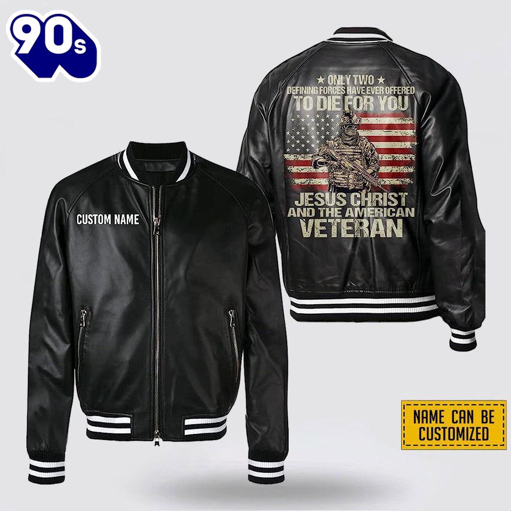 Jesus Christian Faith Over Fear Bomber Jacket For Men Women Jesus Christian Faith Over Fear Bomber Jacket For Men Women