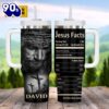Christian Jesus Facts Jesus Portrait Art Customized Stanley Tumbler 40oz