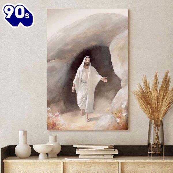 Jesus Has Risen Art Able Easter Wall Art Jesus Canvas Pictures  , Christian Gifts Christmas