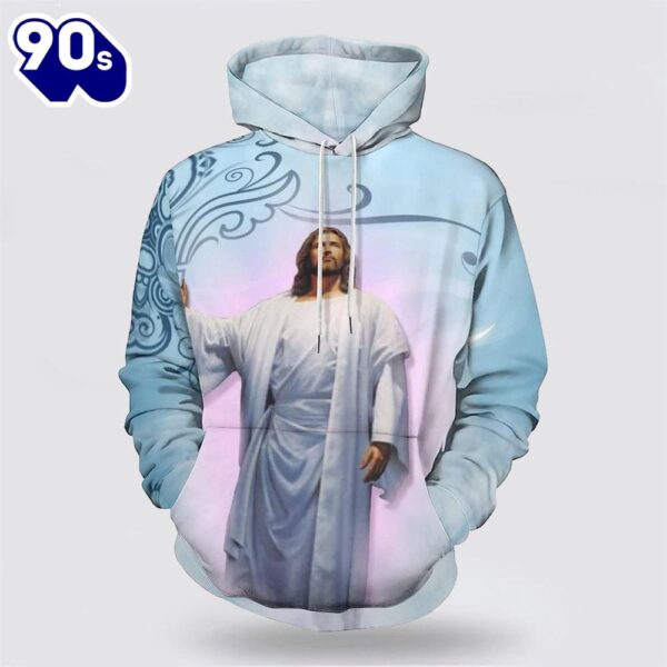 Jesus He Lives 3D Hoodies For Women Men