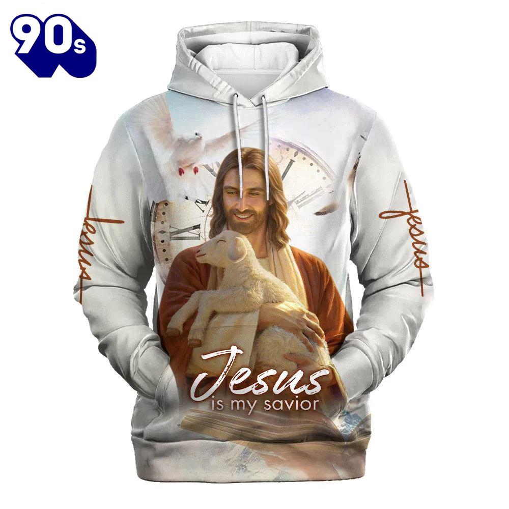 Jesus Holding Lamb Hoodie Jesus Is My Savior Hoodies Jesus Hoodie Jesus Holding Lamb Hoodie Jesus Is My Savior Hoodies Jesus Hoodie