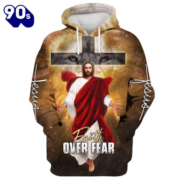 Jesus Is Coming Soon, Faith Over Fear Hoodie For
