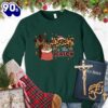 Jesus Is The Reason Colored Edition Sweatshirt Gift Xmas