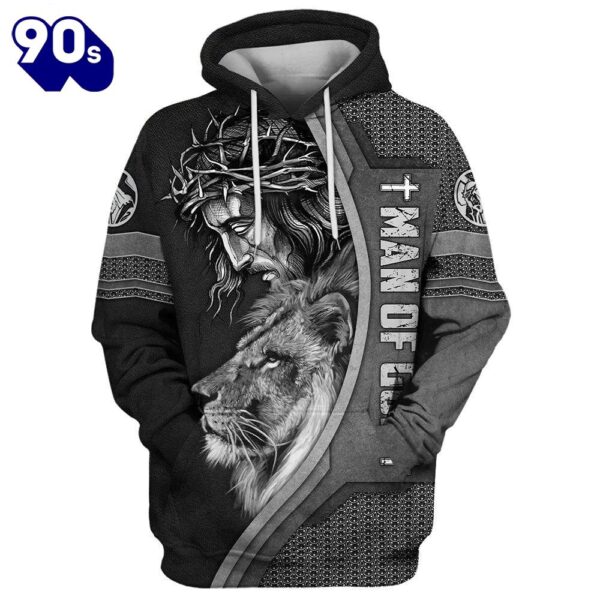 Jesus Lion Faith Over Fear Hoodies Jesus Hoodie