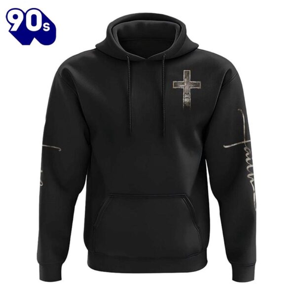 Jesus Lion Half Face 3D Hoodie