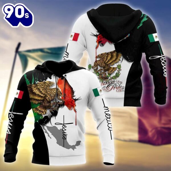 Jesus Mexican Pride God 3D Hoodie