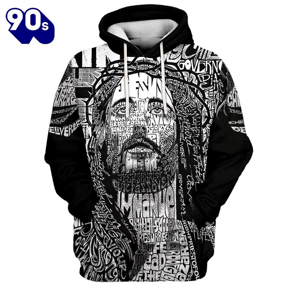 Jesus Names Hoodies Jesus Hoodie Jesus Names Hoodies Jesus Hoodie