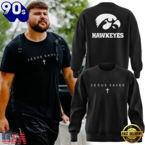 JESUS SAVES x Iowa Hawkeyes 2026 Sweatshirt