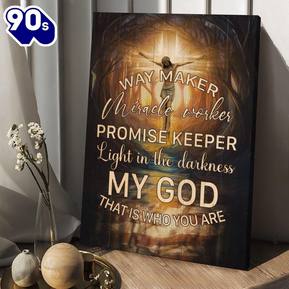 Jesus The Cross Of Light Light In The Darkness Canvas Wall Art Jesus The Cross Of Light Light In The Darkness Canvas Wall Art