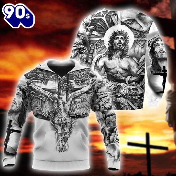 Jesus The presence Of His Excellency God 3D Hoodie