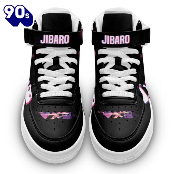 Jibaro High Top Air Force Shoes Custom Love, Death & Robots Sneakers