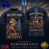 Jimmy Buffett Tribute Portrait Twin Towers 343 3D Shirt, Viral 3D Music Tee