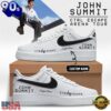 John Summit CTRL ESCAPE Arena Tour 2026 White Air Force 1 Shoes Sneakers , Trending Music AF1