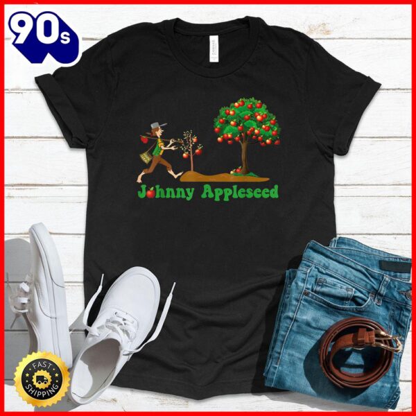 Halloween 2025  Johnny Appleseed Sept 26 Celebrate Legends T-Shirt