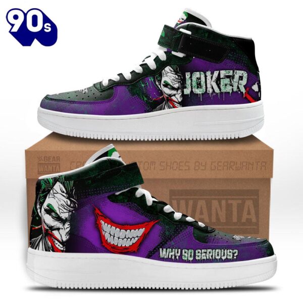 Joker High Top Air Force Shoes Custom Sneakers Fans