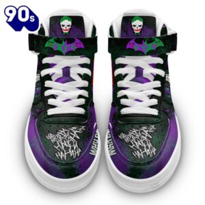 Joker High Top Air Force Shoes Custom Sneakers Fans