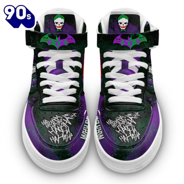 Joker High Top Air Force Shoes Custom Sneakers Fans