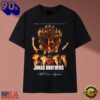 Jonas Brothers All Over Again Tour Flame Graphic Signatures T Shirt, Trending Music 2D Tee