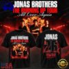 Jonas Brothers Burning Up All Over Again Rosemont, IL City T Shirt, Viral 3D Music Tee