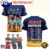 Jonas Brothers Five Albums One Night 3D T Shirt , Music New Design T Shirt