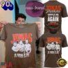 Jonas Brothers The Burning Up All Over Again Cleveland 2026 Tee Shirt, Viral 3D Music Tee